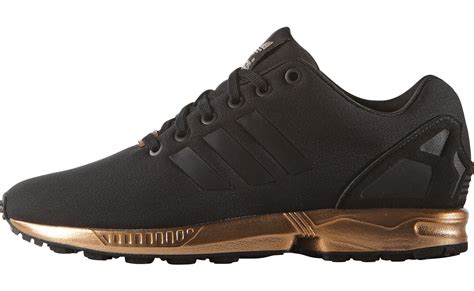 adidas zx flux w schoenen zwart goud|Adidas ZX Flux .